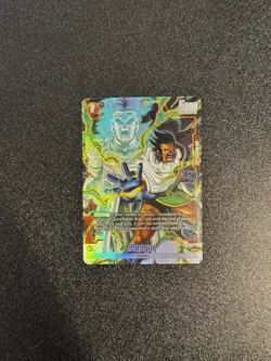 Paragus FB08-084 Alternate Art Saiyan's Pride Dragon Ball English Card Fusion Wo - Image 1