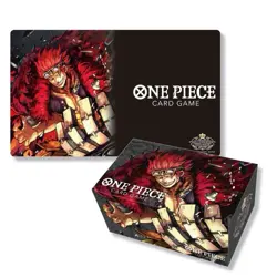 One Piece TCG Eustass Kid Championship Set 2022 Play mat & Deck Box *NO CARD* - Image 1