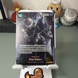 One Piece Card Game - Five Elders - OP13-082 SR - Alt Art - English - Image 1