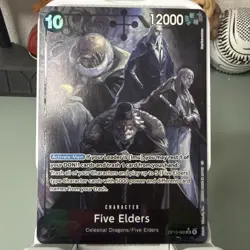 One Piece Card Game - Five Elders - OP13-082 SR - Alt Art - English - Image 2