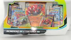 Pokemon Trading Card Game Incineroar ex & Torterra ex Special Collection Box NEW - Image 1