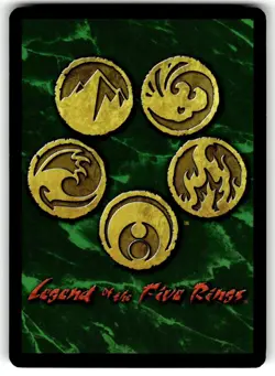 Legend of the Five Rings Four Winds Card Gold Edition - Avoid Fate - Image 2