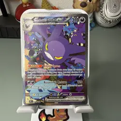 Pokemon Team Rockets Crobat EX SIR Holo Card 234/182 Destined Rivals NM - Image 1