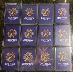 One Piece Tcg Card Lot of 12 Full Art - Image 2