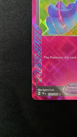 Pokemon TCG Hero's Cape ACE SPEC 152/162 SV05: Temporal Forces Holo Trainer Card - Image 2