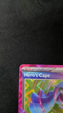 Pokemon TCG Hero's Cape ACE SPEC 152/162 SV05: Temporal Forces Holo Trainer Card - Image 5