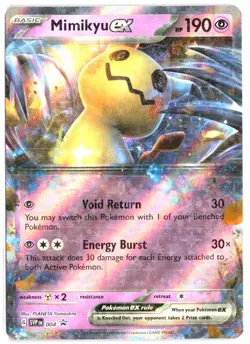 Mimikyu ex - Promo SV: Scarlet & Violet Promo Cards 004 NM - Image 1