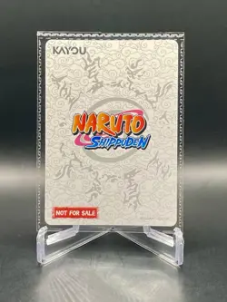 Naruto Uzumaki PR-003 Exclusive SEALED PSA Magazine x Kayou Naruto Promo Card NM - Image 2