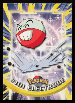 2000 Topps Pokemon TV Animation Edition Series 2 - ELECTRODE - card no. 101 - Image 1
