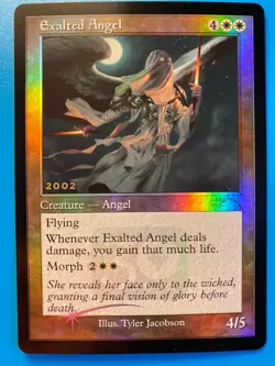 MTG 1x FOIL Exalted Angel # 10 30th Anniversary Promo Magic the Gathering x1 NM - Image 1