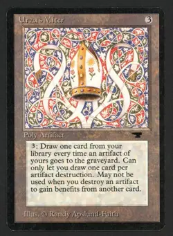 ***Urza's Miter*** MTG Antiquities Magic Kid Icarus - Image 1