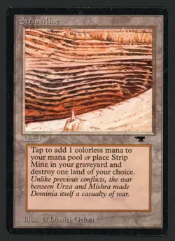 ***Strip Mine Tower*** MTG Antiquities Magic Kid Icarus - Image 1