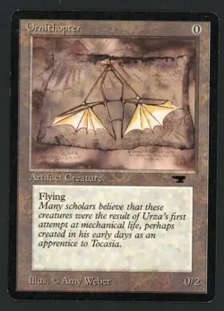 ***Ornithopter*** MTG Antiquities Magic Kid Icarus - Image 1