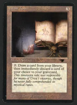 ***Jalum Tome*** MTG Antiquities Magic Kid Icarus - Image 1