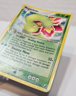 Meganium 9/115 Holo Rare Ex Unseen Forces Pokemon 438 - Image 2