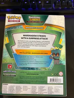 pokemon shining legends pin collection: marshadow - Image 2