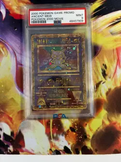 2000 Pokemon Game Promo Ancient Mew Pokemon 2000 movie Mint PSA 9 - Image 2