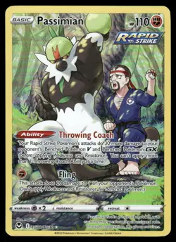Pokemon Cards Passimian TG08/TG30 Silver Tempest Trainer Gallery Holo NM - Image 1