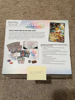 Pokemon SV: Prismatic Evolutions ETB Elite Trainer Box - Sealed - Image 2