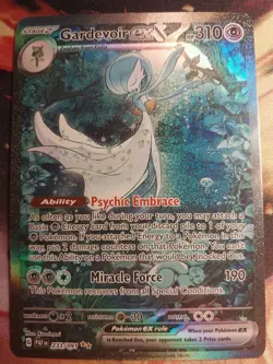 Pokemon Gardevoir EX SIR Paldean Fates 233/091 NM - Image 1