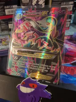 Pokemon TCG XY Steam Siege Full Art Holo Ultra Rare M Gardevoir EX 112/114 - Image 1