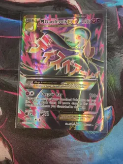 Pokemon TCG XY Steam Siege Full Art Holo Ultra Rare M Gardevoir EX 112/114 - Image 2