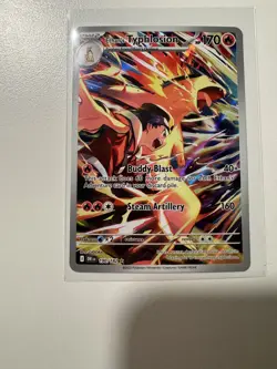 2025 Pokemon Sv10: Destined Rivals Holo Ethan's Typhlosion 190/182 IR - Image 1