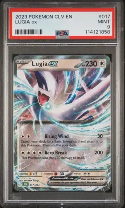 PSA 9 Lugia ex 017/034 | Pokemon Classic Collection 2023 Holo - Image 1