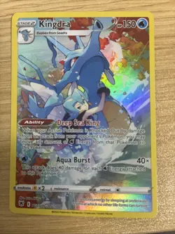 Pokemon Kingdra TG03/TG30 Swsh10: Astral Radiance Trainer Gallery Holo NM - Image 1