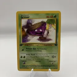 Grimer - 1st Edition - 57/82 Team Rocket - Pokemon TCG - 2000 - Image 1