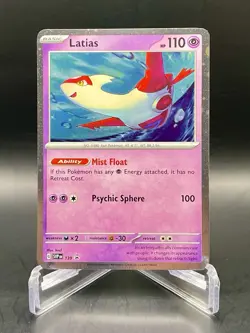 Latias 139 *NICE SWIRL* Cosmos Holo Rare Black Star Promo Pokemon TCG NM/M - Image 1