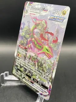 Rayquaza VMAX 218/203 Evolving Skies Alternate Art Secret Rare Pokemon TCG NM/M - Image 2