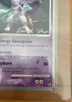 2009 Pokemon World Championships Promo 9/100 Mewtwo - Image 3