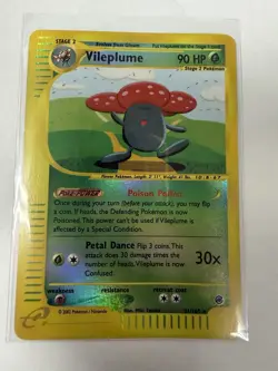 Pokemon Vileplume 90 HP Stage 2 Expedition Base Set 031/165 Reverse Holo Rare - Image 2