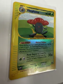 Pokemon Vileplume 90 HP Stage 2 Expedition Base Set 031/165 Reverse Holo Rare - Image 3
