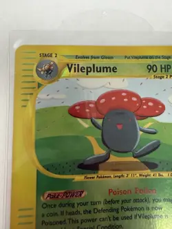 Pokemon Vileplume 90 HP Stage 2 Expedition Base Set 031/165 Reverse Holo Rare - Image 5