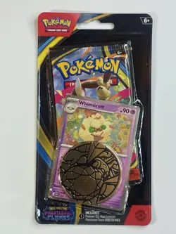 Pokemon TCG: Mega Evolution Phantasmal Flames Checklane Blister Pack: Whimsicott - Image 1