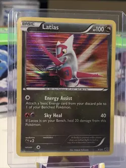 Pokemon TCG Latias 9/20 Dragon Vault Holo LP - Image 1