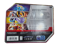 Pokemon TCG Paradox Destinies IRON CROWN ex Tin with 5 booster packs SEALED NEW - Image 2
