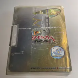 Pokemon Japanese Neo Genesis Premium File Folder #1 Complete - Image 1
