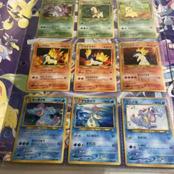 Pokemon Japanese Neo Genesis Premium File Folder #1 Complete - Image 4