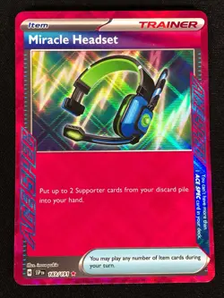 Pokemon Miracle Headset 183/191 Ultra Rare Holo (NM) - Image 1