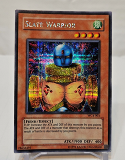 Slate Warrior WC4-003 Secret Rare Yugioh 181 - Image 1