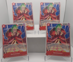 Bartolomeo Playset - OP14-011 x4 - The Azure Sea's Seven - One Piece TCG - Image 1