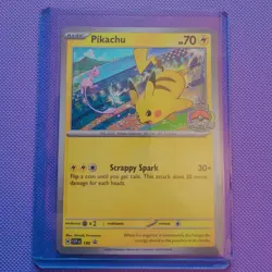 Pikachu Promo 2024 World Championships SVP EN 190 Pokemon Worlds - Image 2