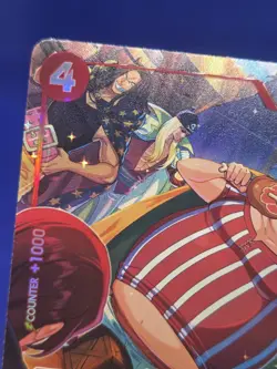 One Piece A Fist of Divine Speed Lucky Roux OP09-015 Treasure Rare TR NM/LP - Image 3