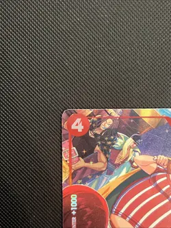 One Piece Lucky.Roux FOIL (TR) OP09-015 A Fist of Divine Speed Treasure Rare NM! - Image 2