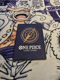 One Piece Lucky.Roux FOIL (TR) OP09-015 A Fist of Divine Speed Treasure Rare NM! - Image 2