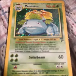 2000 WOTC Pokemon Base Set 2 Venusaur 18/130 Holo - Vintage - Image 3