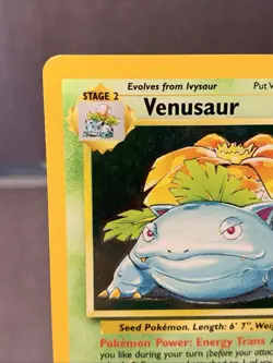 Pokemon TCG Venusaur #18/130 Base Set 2 Holo Rare 2000 VTG WOTC NM/LP - Image 2